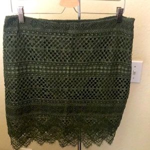 NEW Banana Republic Lacy Pencil Skirt